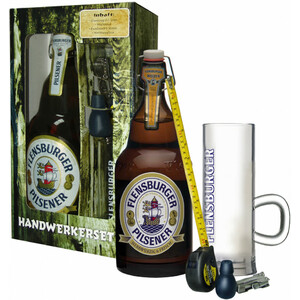 Пиво Flensburger, "Handwerker 2", gift box, 2 л