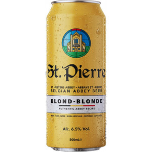 Пиво "St. Pierre" Blonde, in can, 0.5 л