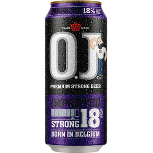 Пиво "O.J." Strong (18%), in can, 0.5 л