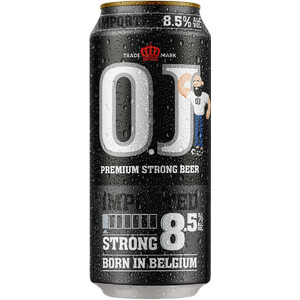 Пиво "O.J." Strong (8,5%), in can, 0.5 л