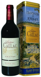 Вино Chateau de Callac, Graves AOC, 2005, in tube