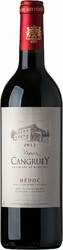 Вино Chateau Cangruey. Medoc AOC