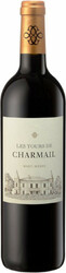 Вино Les Tours de Charmail, Haut-Medoc AOC, 2014
