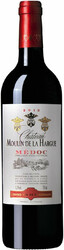 Вино Chateau Moulin De La Hargue, Medoc AOC, 2016