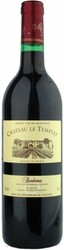 Вино "Chateau Le Templey" Rouge. Bordeaux AOC