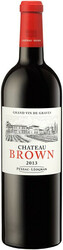 Вино "Chateau Brown" Rouge. Pessac-Leognan AOC