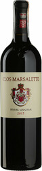 Вино "Clos Marsalette" Rouge. Pessac-Leognan AOC