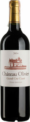 Вино "Chateau Olivier" Rouge. Grand Cru Classe de Graves Pessac-Leognan AOC
