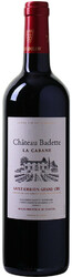 Вино Chateau Badette. "La Cabane". Saint-Emilion Grand Cru AOC