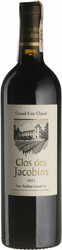 Вино "Clos des Jacobins", Saint-Emilion Grand Cru AOC, 2011