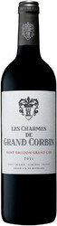 Вино "Les Charmes de Grand Corbin", Saint-Emilion Grand Cru Classe AOC, 2014