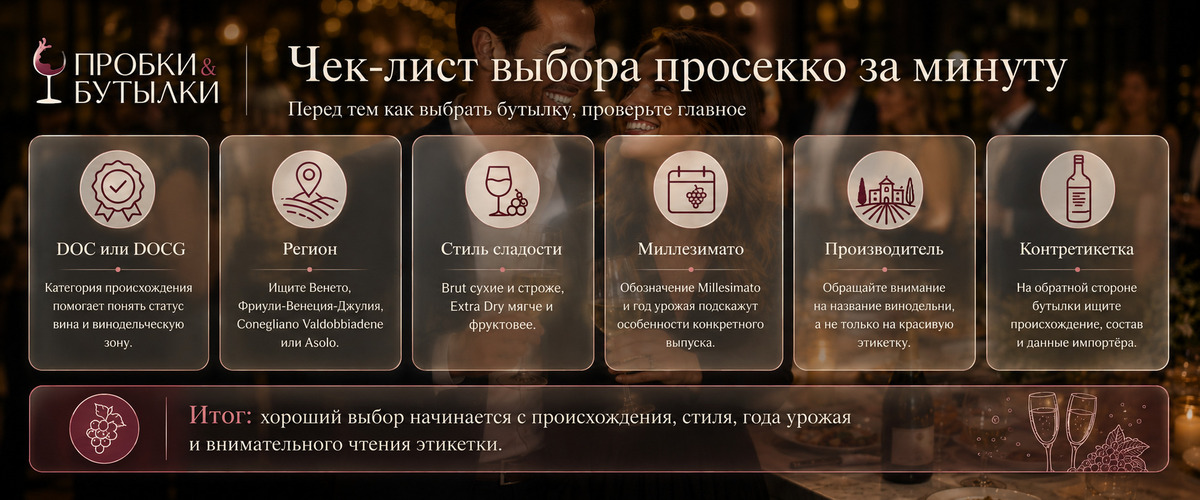 Как выбрать просекко - гид от винотеки Пробки и Бутылки