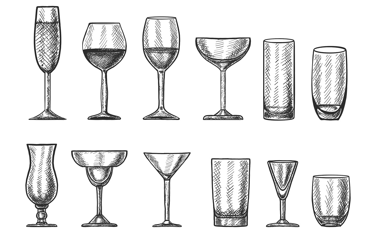 Chin-chin ! Выбираем подходящие бокалы для напитков